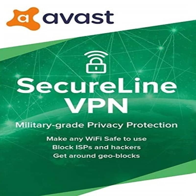 AVAST SECURELINE VPN 5DVICE 1 YEAR